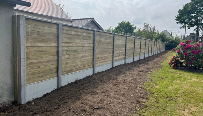 création espace vert, aménagement de cloture en normandie